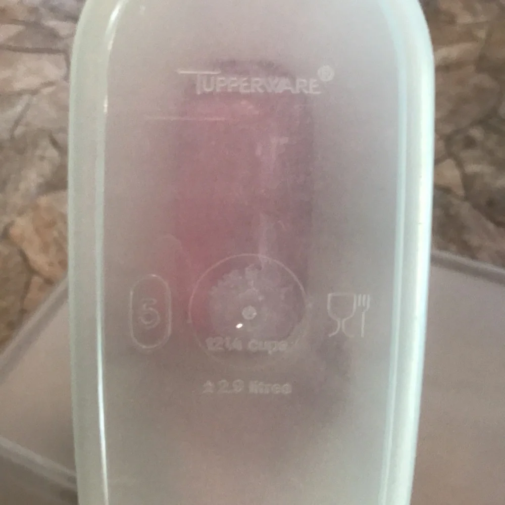 Tupperware Vintage Tupperware Red Modular Mate 5